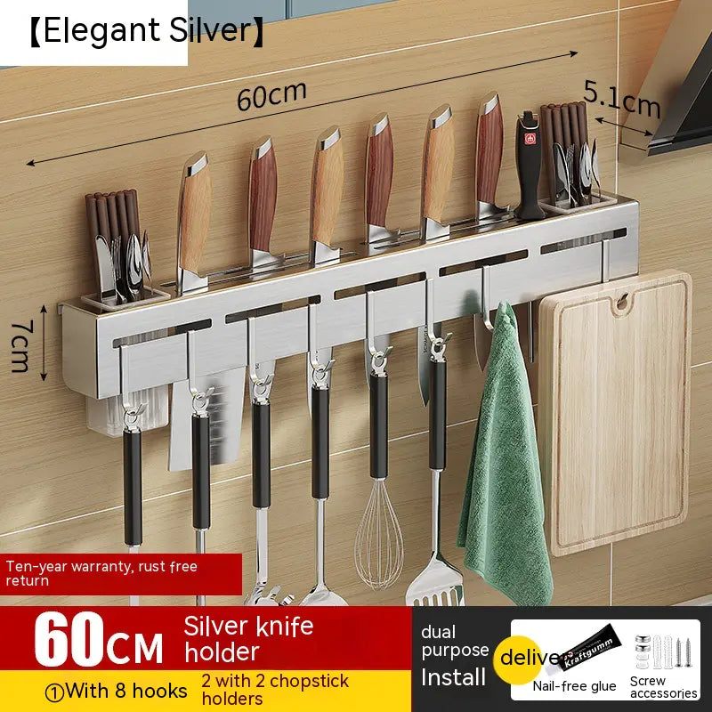 Blackhaus - Wall Mounted Utensil Storage Rack