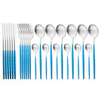 Roomsy Colorful - Matte Stainless Steel Cutlery Set