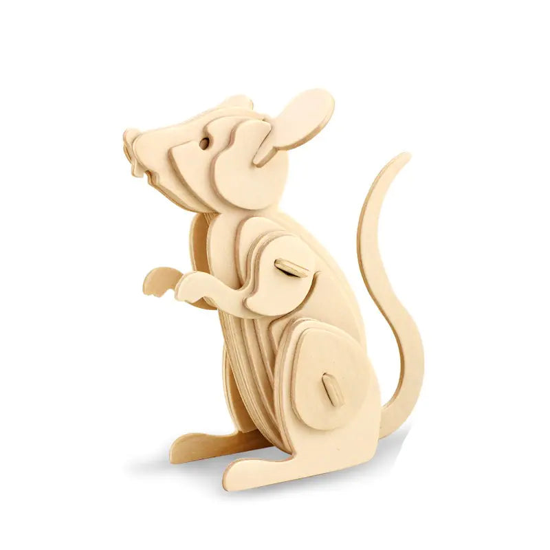 Wooden 3D Animal Puzzles