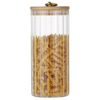 Roomsy Glass - Ribbed Borosilicate Glass Storage Containers