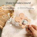Woodhaus Tots - Wooden Animal Hand Rattle Toy