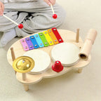 Woodhaus Tots - Wooden Mini Music Station