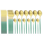 Roomsy Colorful - Matte Stainless Steel Cutlery Set