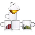 Roomsy Glass - Small Borosilicate Glass Cup Set