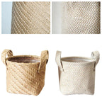 Natural Linen Storage Basket