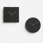 Blackhaus - Black Shaped Wall Clock