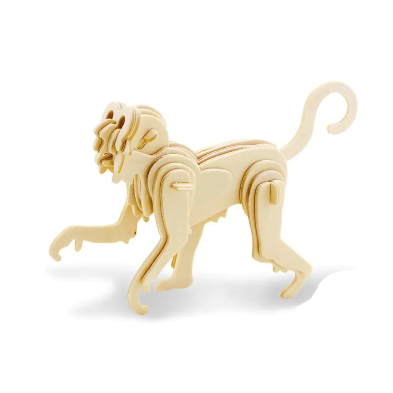 Wooden 3D Animal Puzzles