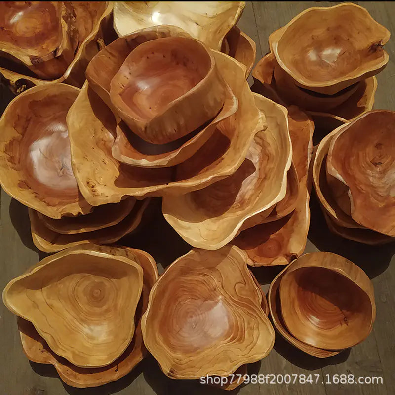 Woodhaus - Solid Wood Fruit Bowl / Plate