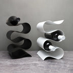 Blackhaus - Waves Metal Wine Rack