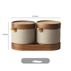 Japanese-style Ceramic Seasoning Pots