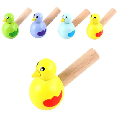 Wooden Cartoon Bird Whistle