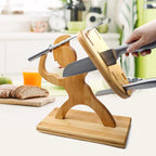 Woodhaus – Roman Creative Maple Wooden Knife Holder
