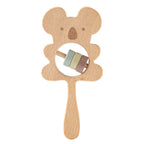 Woodhaus Tots - Wooden Animal Hand Rattle Toy