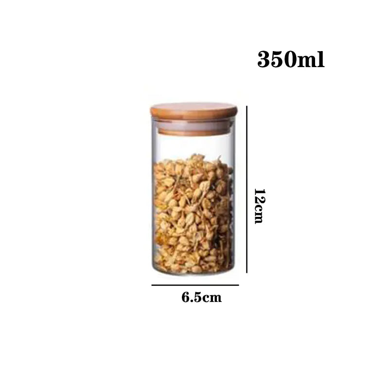 Roomsy Glass - Borosilicate Glass Storage Jar