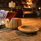 Woodhaus - Bamboo knitting & Haberdashery Bowl