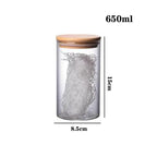 Roomsy Glass - Borosilicate Glass Storage Jar