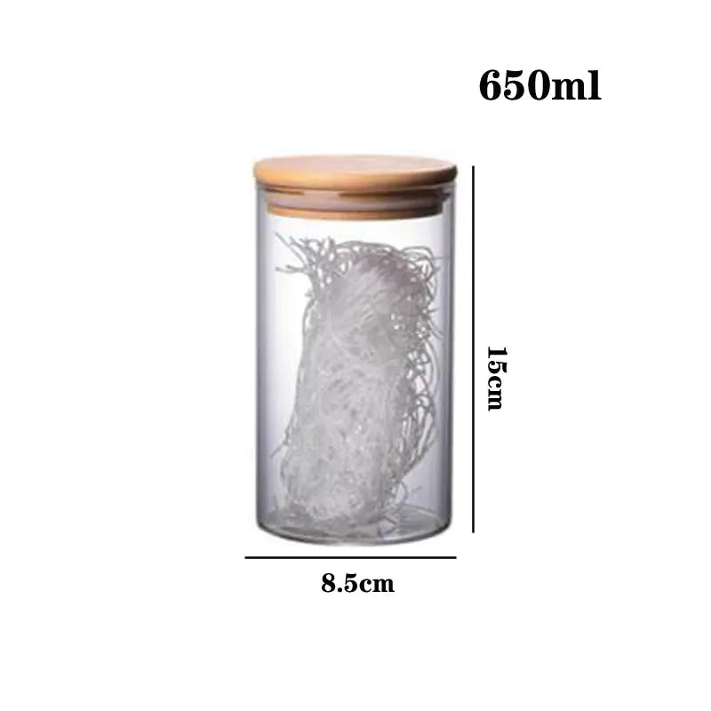Roomsy Glass - Borosilicate Glass Storage Jar