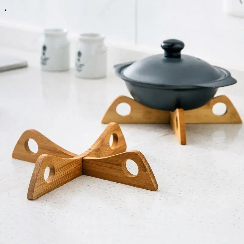 Woodhaus - Bamboo Pot Stand