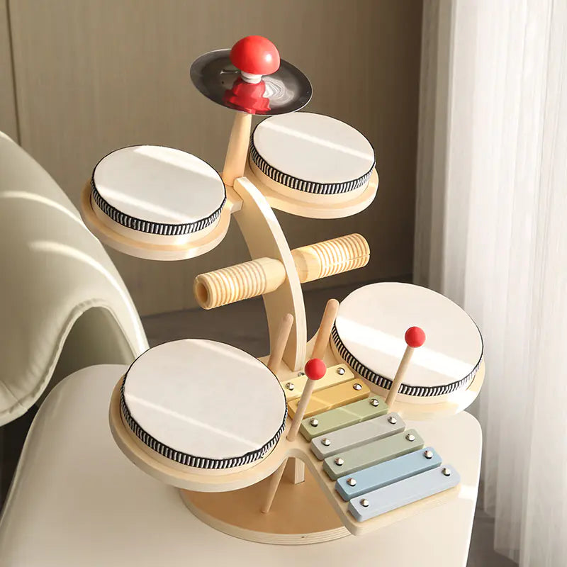 Woodhaus Tots - Wooden Music Station