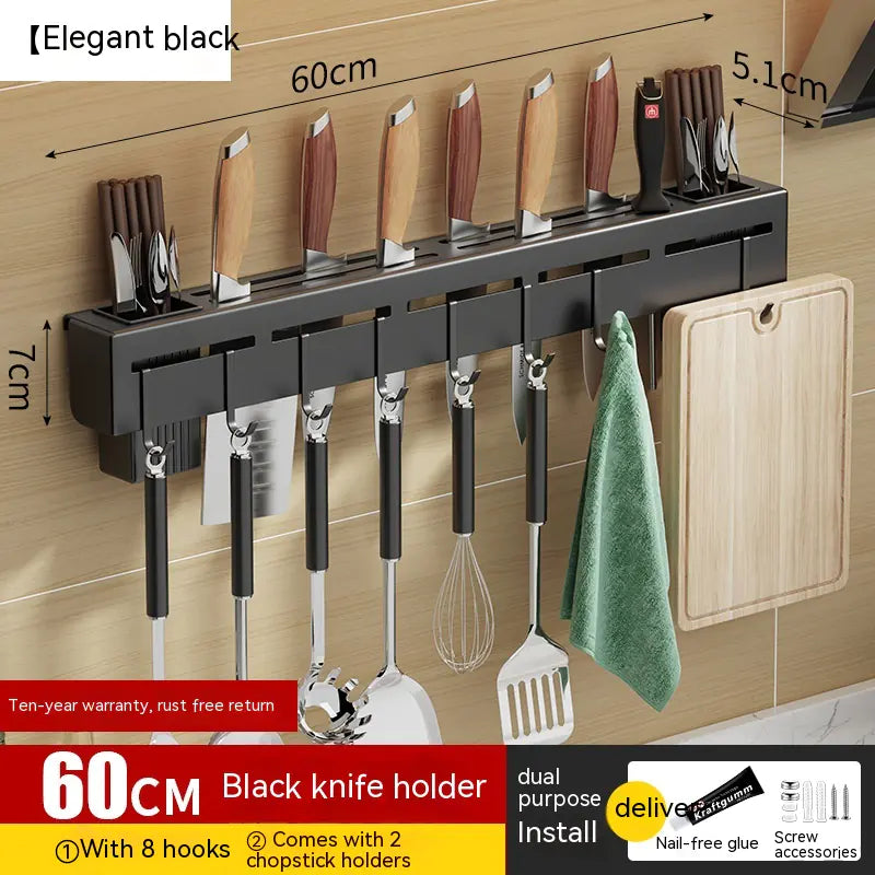 Blackhaus - Wall Mounted Utensil Storage Rack