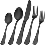 Blackhaus - 5-Piece  Stainless Steel Black Cutlery Set