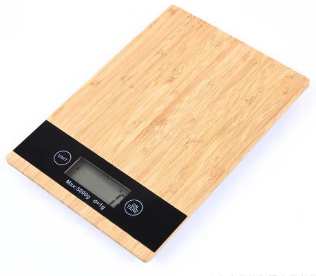 Woodhaus – Bamboo Effect Kitchen Scale